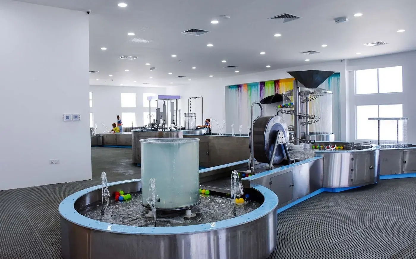 Water and bubble exhibits gallery at WooHoo Dubai